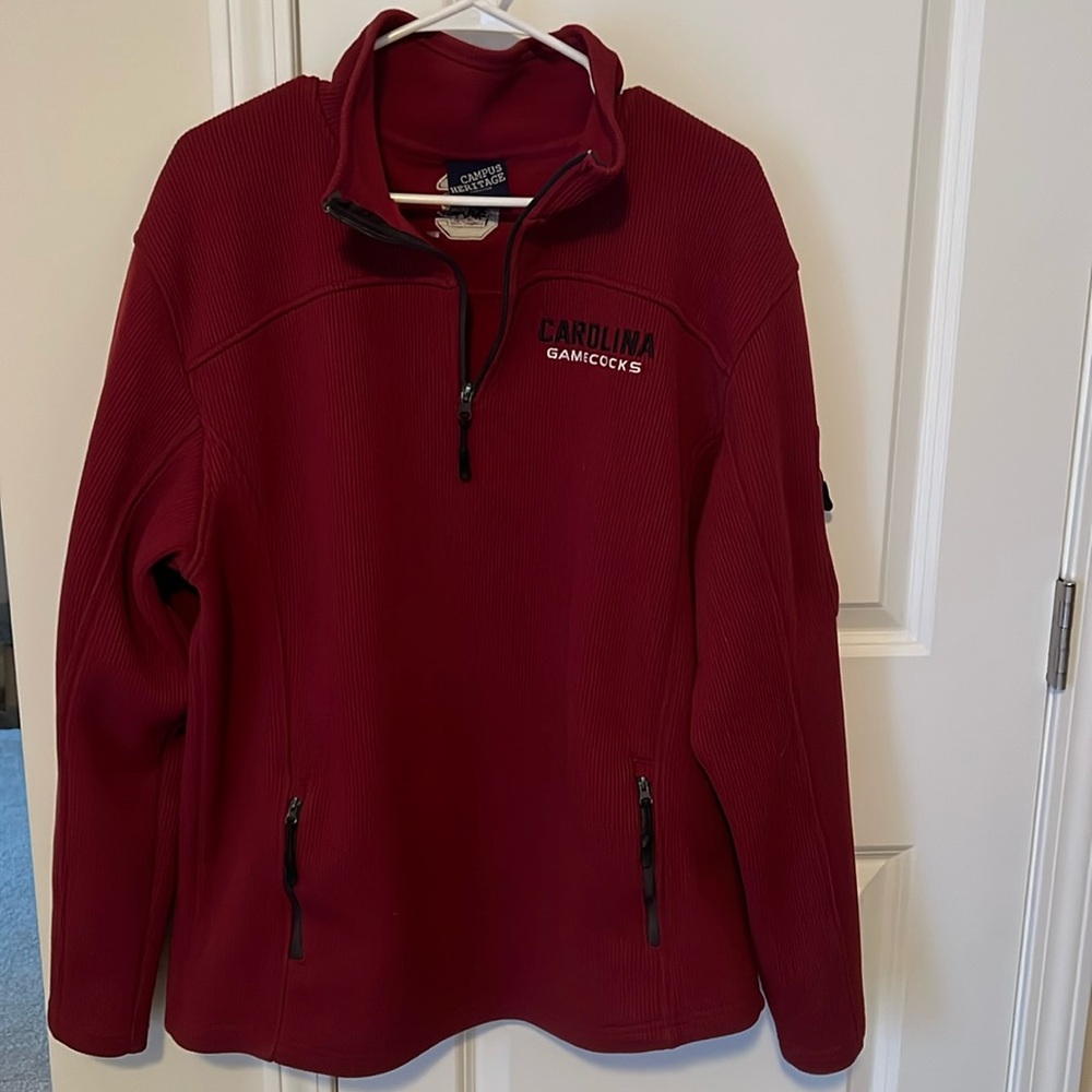 Campus Heritage South Carolina Gamecocks Quarter 1/4 Zip Pullover Sweater